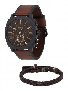 FOSSIL Часы аналоговые 'MACHINE' в черном цвете