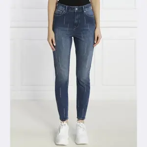 Uhw блестящие зауженные джинсы Pepe Jeans London, синий