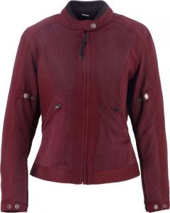 Женская текстильная мотоциклетная куртка Helstons stoner evo air mesh, Dark Red