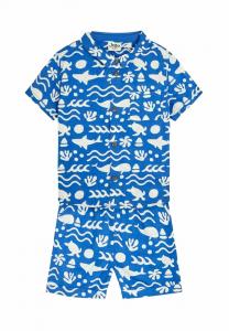 Рубашка REGULAR FIT JoJo Maman Bébé, синий