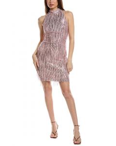 Элайджа Джей Вечернее платье с бахромой Eliza J