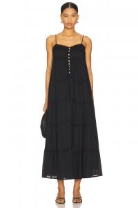 Платье миди Gracie Show Me Your Mumu, black voile