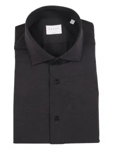 Рубашка на пуговицах Xacus, серый