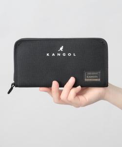 Длинный кошелек KANGOL с многофункциональным отделением и логотипом бренда.