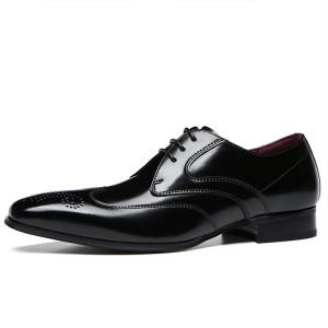 Мужские туфли YEDANI черно-коричневые светло-коричневые