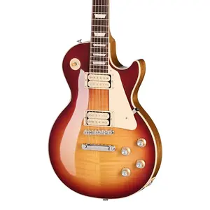 Gibson Les Paul Standard 60s Double Trouble Vintage Bourbon Burst с глянцевой отделкой и чехлом