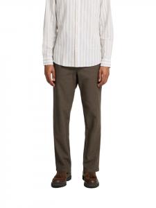 Тканевые брюки SELECTED HOMME, зеленый