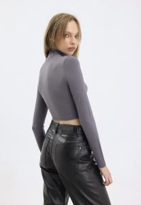 Топ с длинными рукавами Even&Odd, темно-серый