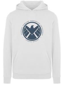 Толстовка F4NT4STIC Marvel Avengers Agent Of Shield Logistics Division, белый