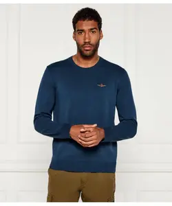 Свитер Regular fit Aeronautica Militare, синий