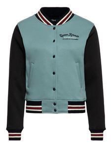 Queen Kerosin Куртка межсезонная 'Beep Beep' в зеленом цвете