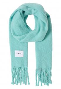 Шарф CECIL, бирюзовый