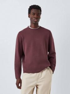 Миланский джемпер из хлопка с круглым вырезом Kin, Catawba Grape