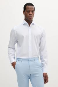 Хлопковая рубашка Eton, синий