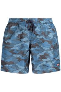 Мужские шорты Norway 1963 плавательные с камуфляжным принтом, синий
