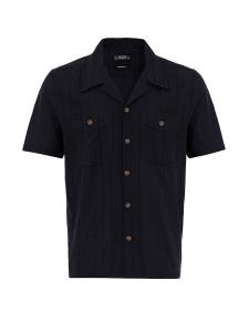 Рубашка на пуговицах стандартного кроя Antioch, черный