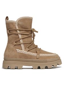 Ботинки на плоской подошве Tamaris, бежевый