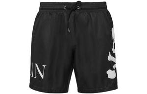 Филипп Плейн Мужские черные повседневные шорты FW22