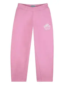 Спортивные брюки с логотипом Kenzo Kids, розовый