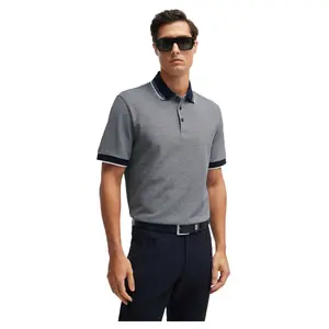 Поло с коротким рукавом BOSS H Prout 141 10262902, серый