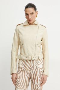 Байкерская куртка Guess, бежевый
