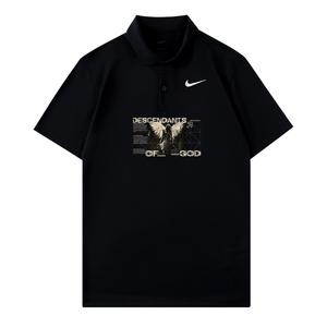 Nike Футболка-поло dri fit unisex black