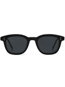 Солнцезащитные очки в квадратной оправе Thom Browne Eyewear, черный