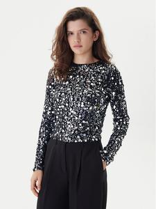 Блузка slim fit Catina 15358382 Only, черный