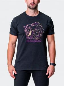 Футболка контурная черная MACEOO