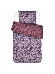 Фланелевое постельное белье Rosie цвета Purple Heather Essenza, 155x220 см (80x80 см)