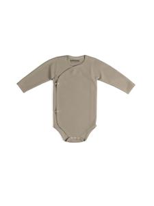 Sämann Детский боди-шарф из 100% органического хлопка, с длинными рукавами, без ребристой вязки, цвет Simply Taupe