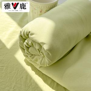 Yalu Простыня на резинке 120х210 см, хлопок, цвет Green beans