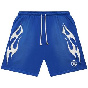 Шорты Hellstar Flame Shorts Blue, синий