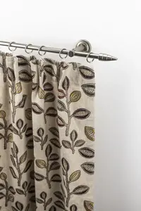 Карниз GARESA "Пиро", 1 направляющая 140 см, цвет edelstahlfarben