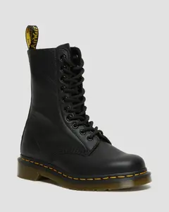 Ботинки кожаные Dr. Martens 1490 Virginia до середины икры, черный