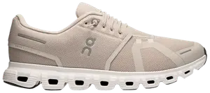 Кроссовки ON Cloud 6 'Pearl White', кремовый