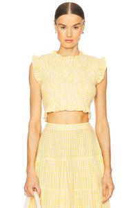 Malone верхнее платье Sundress, gingham yellow