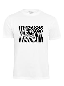 Рубашка Cotton Prime Black & белый Zebra Eye, белый