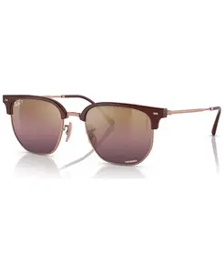 Новые поляризованные солнцезащитные очки Clubmaster, RB4416 Ray-Ban, красный
