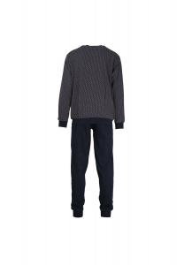 Мужские пижамы с минимальным принтом GÖTZBURG, темно-синий