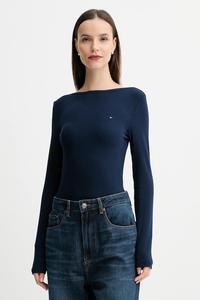 Лонгслив Tommy Hilfiger, темно-синий