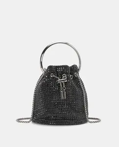 Сумка-ведро трансформируется в сумку через плечо Alma en Pena, чёрный