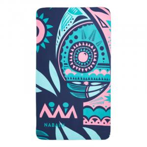 Спортивное полотенце из полиэтилентерефталата и полиамида DECATHLON, мультиколор