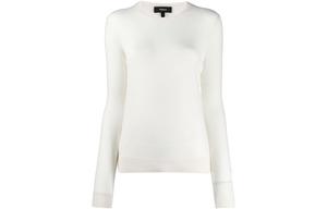 Длинный рукав свитер THEORY, белый