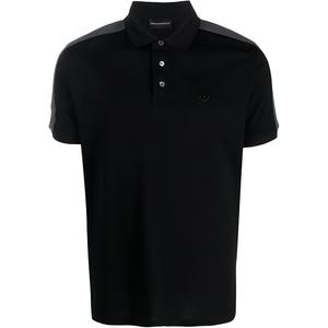 EMPORIO ARMANI Мужская черная поло