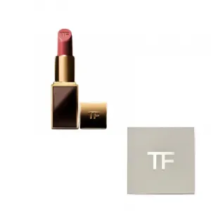 Тюбик помады TF Blazing Phantom Black, сатиновый блеск, легко растушевывается, оттенок 3.5g TOM FORD, #13 белый Peach Nude Pink