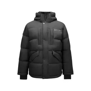 Куртка пуховая мужская Wilderness Outdoor Collection Sports Lifestyle Collection угольно-черная Skechers, Carbon Black/0018