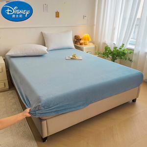 Disney Простыня на резинке 150х200 см из молочного велюра, Blue Class A Milk Velvet - Official Disney
