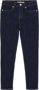 Джинсы Calvin Klein Girls Skinny Fit из эластичного денима с пятью карманами, Dark Rinse