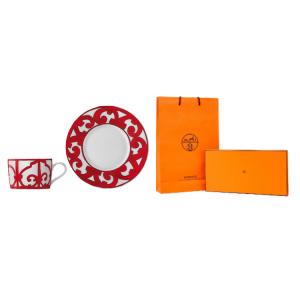 Кофейные чашки HERMES, Box Shopping Bag